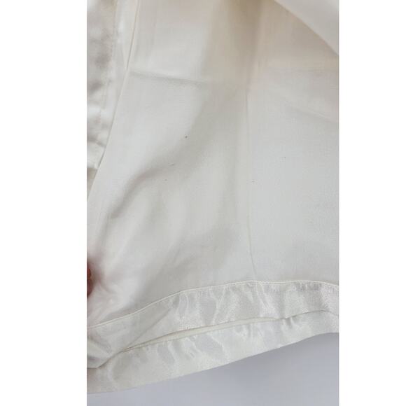 NEW‎ Deadstock Vintage Gold Label Victoria Secret Set White Bridal Oversized XS - Picture 10 of 16